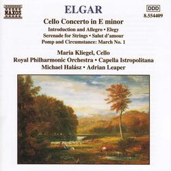 Cello Concerto in E Minor, Op. 85, I. Adagio - Moderato