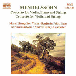 Double Concerto for Violin and Piano in D Minor, MWV O4, II. Adagio