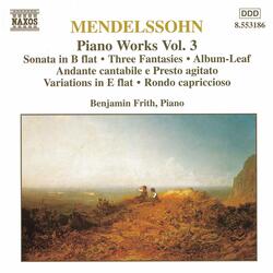 Albumblatt in E Minor, Op. 117, MWV U134, Album-Leaf in E Minor, Op. 117