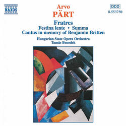 Cantus in memoriam Benjamin Britten, Cantus in Memory of Benjamin Britten for Strings and Bells