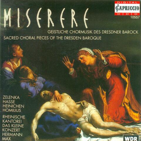 Choral Music (Sacred) - Zelenka, J.D. / Hasse, J.A. / Heinichen, J.D. / Homilius, G.A.