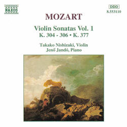 Violin Sonata No. 21 in E Minor, K. 304, I. Allegro