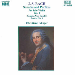 Violin Partita No. 1 in B Minor, BWV 1002, I. Allemanda