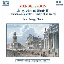 Lieder ohne Worte (Songs without Words), Book 8, Op. 102, Lieder ohne Worte (Songs without Words), Book 8, Op. 102: No. 44 in D Major, Op. 102, No. 2