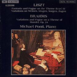 Fantasia and Fugue on the Theme B-A-C-H, S529/R22, Fantasia and Fugue on the Theme B-A-C-H, S529/R22