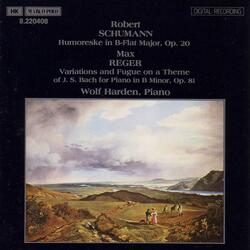 Humoreske in B-Flat Major, Op. 20