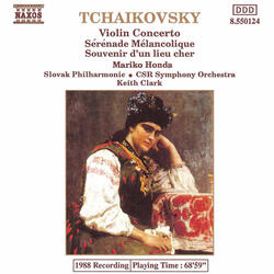 Souvenir d'un lieu cher, Op. 42 (arr. A.K. Glazunov for violin and orchestra), II. Scherzo