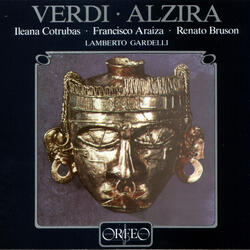 Alzira, Act II, Act II: Mesci, mesci! Vittoria, vittoria (Chorus)