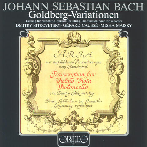 Bach: Goldberg Variations, BWV 988