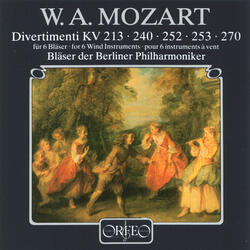 Divertimento in F Major, K. 213, IV. Contredanse en rondeau: Molto allegro
