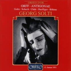 Antigonae, Act I, Act I: Ihr Manner, war's die Stadt allein (Kreon, Chorus)
