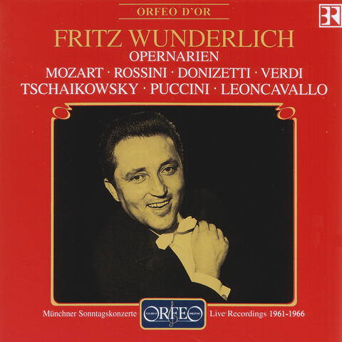 Wunderlich: Opernarien (Bayerischer Rundfunk 1961-1966) - Mozart - Rossini - Donizetti - Verdi - Tschaikowsky - Puccini - Leoncavallo