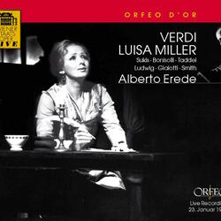 Luisa Miller, Act III, Act III Scene 1: La tomba e un letto sparso di fiori (Luisa, Miller)