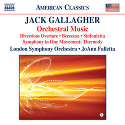 Symphony in One Movement, "Threnody", Symphony in 1 Movement, "Threnody"