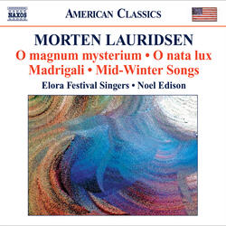 Mid-Winter Songs, No. 5. Intercession in late October