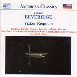 Yizkor Requiem, Justorum Animae