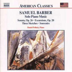 Excursions, Op. 20, IV. Allegro molto