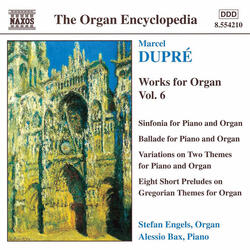 Sinfonia, Op. 42, Sinfonia for Piano and Organ, Op. 42