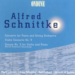 Concerto for Piano and String Orchestra, Piano Concerto