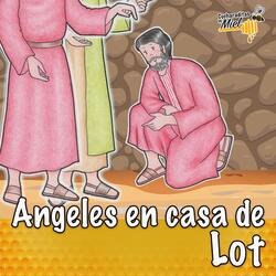 Angeles en casa de Lot