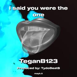 I said you were the one