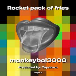 Rocket pack of fries