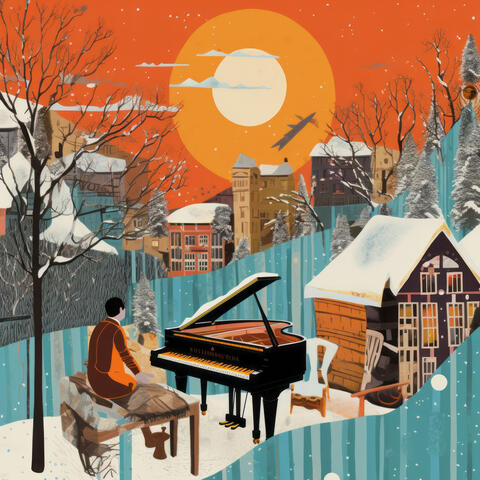 Snowfall Melodies: Jazz Piano Solace
