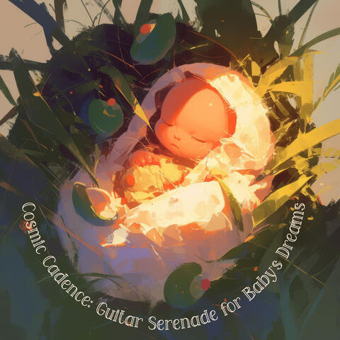 Cosmic Cadence: Guitar Serenade for Baby's Dreams
