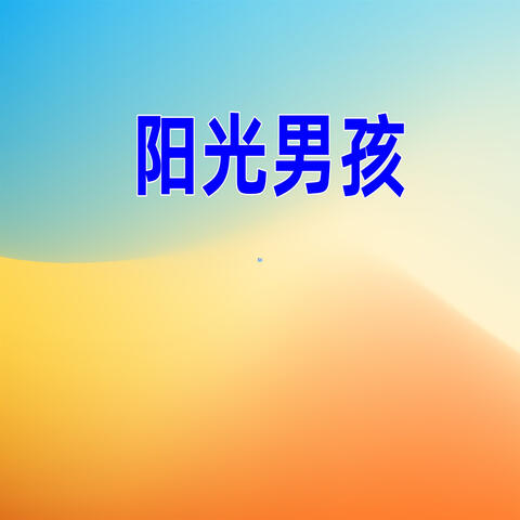 阳光男孩