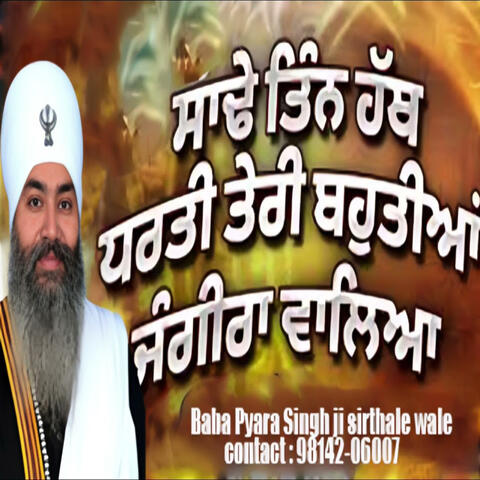 Sade Tin Hath Dharti Teri