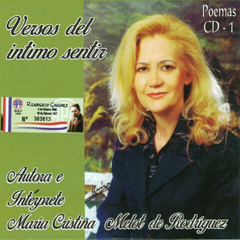 Versos del intimo sentir