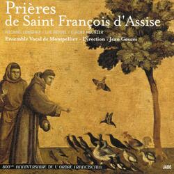 Bénédiction à frère Léon