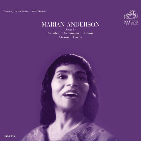 Marian Anderson Performing Songs by Schubert & Schumann & Brahms & Strauss & Haydn
