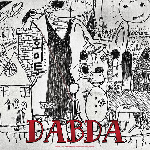 white : DABDA 화이트 : DABDA