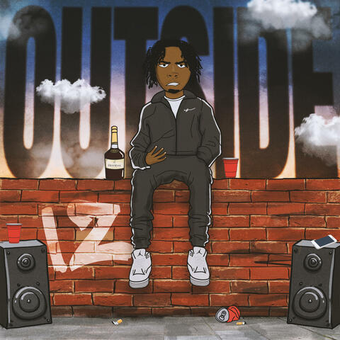 Outside