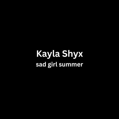 sad girl summer