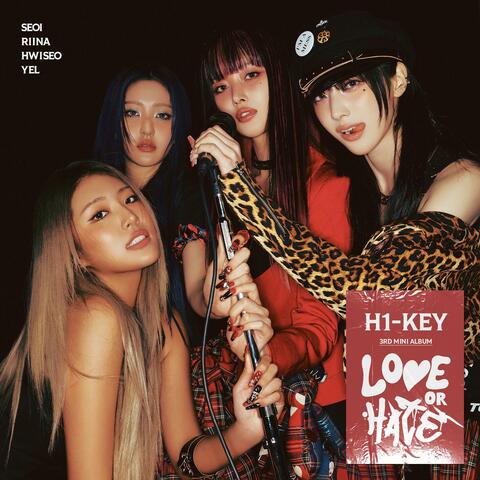 H1-KEY 3rd Mini Album [LOVE or HATE]