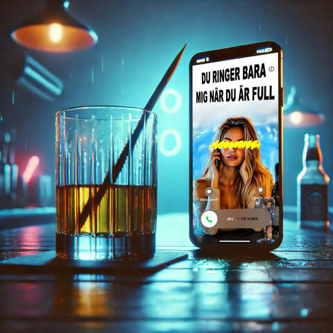 DU RINGER BARA MIG NÄR DU ÄR FULL