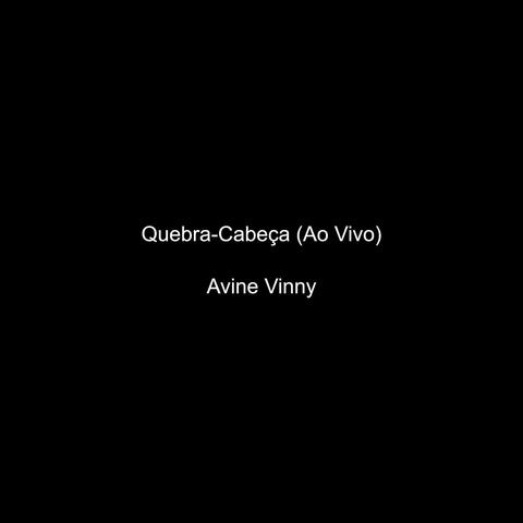 Quebra-Cabeça (Ao Vivo)