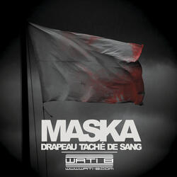 Drapeau tâché de sang