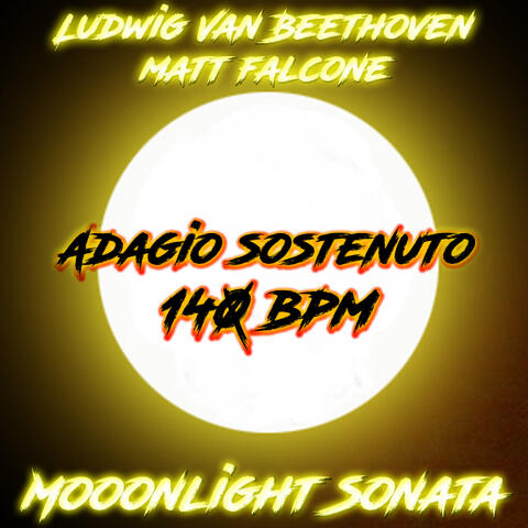 Moonlight Sonata Adagio Sostenuto 140 BPM