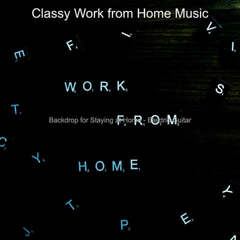 Backdrop for Staying at Home - Electric Guitar