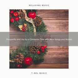 Peace and Joy by a Christmas Tree with Soothing Tunes