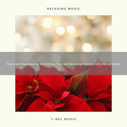 Rejoice and Happiness by a Christmas Tree with Cheerful Melodies