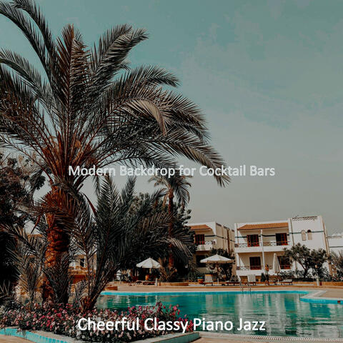 Modern Backdrop for Cocktail Bars