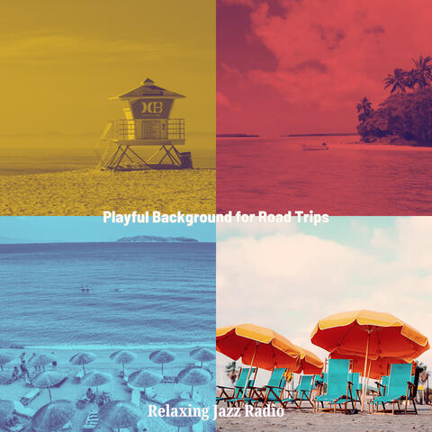 Playful Background for Road Trips