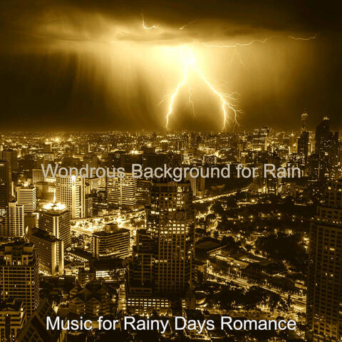 Wondrous Background for Rain