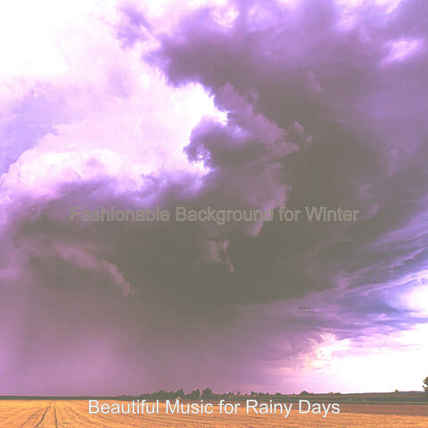 Fashionable Background for Winter