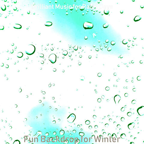 Fun Backdrop for Winter