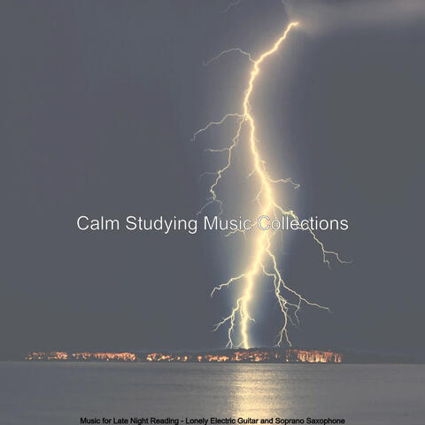 Music for Late Night Reading - Lonely Electric Guitar and Soprano Saxophone